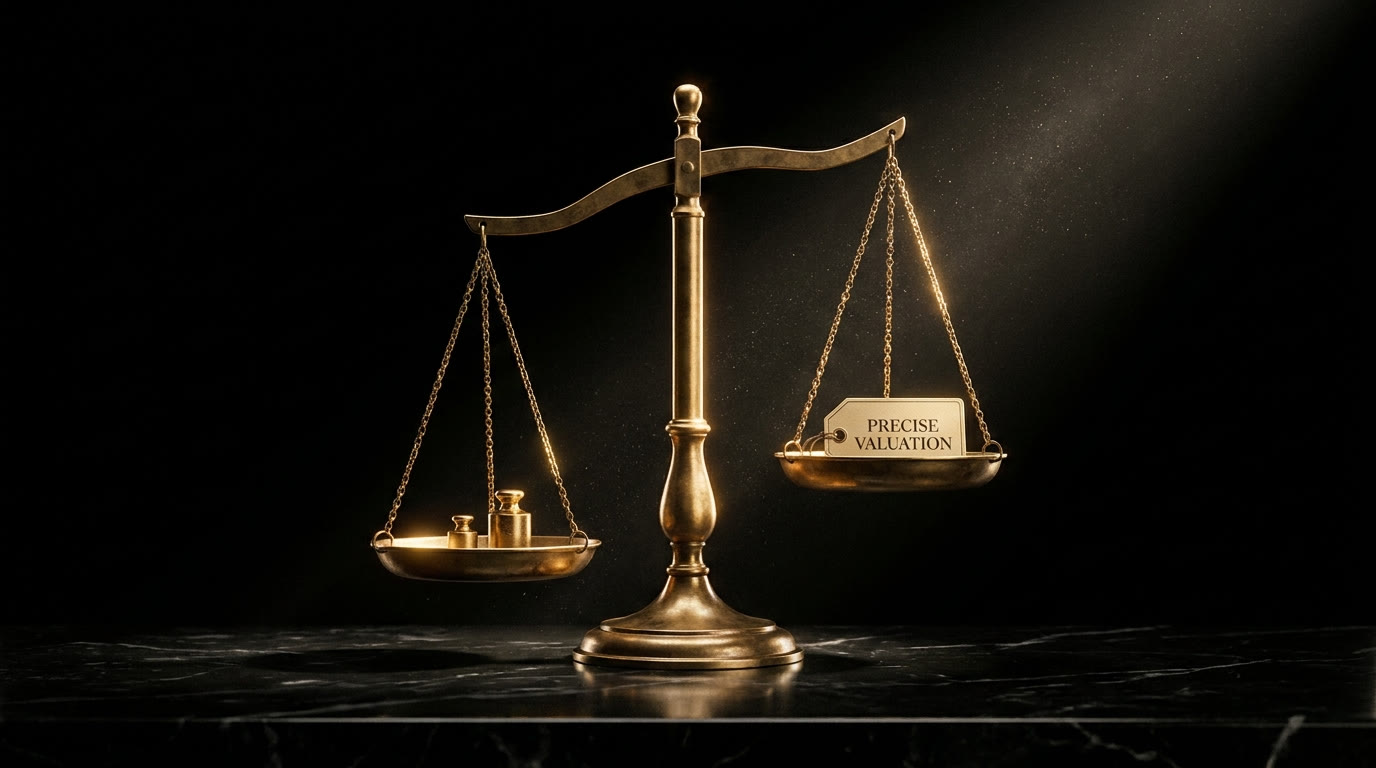 Brass balance scale